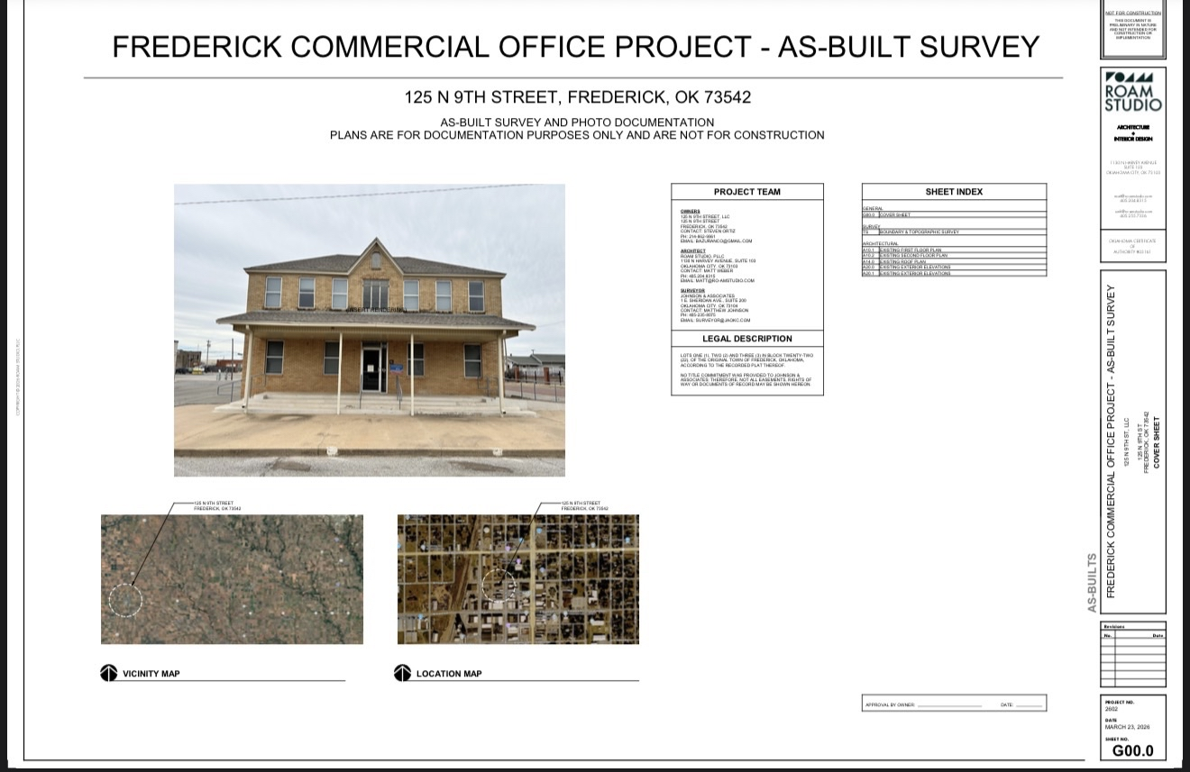Commercial building as-built survey